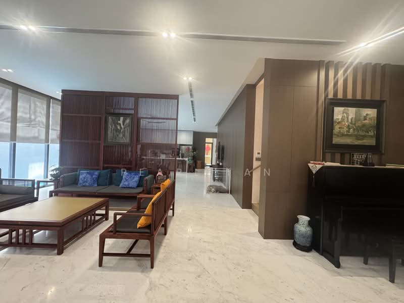 ❤️❤️SOLE AGENT -BRAND NEW SEMI-DETACHED OFF HOLLAND RD WITHIN 1 KM HENRY PARK PRI Semi-Detached House For Sale at S$ 13,800,000 | PropertyGuru Singapore - Living Room