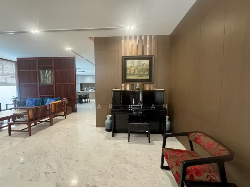 ❤️❤️SOLE AGENT -BRAND NEW SEMI-DETACHED OFF HOLLAND RD WITHIN 1 KM HENRY PARK PRI Semi-Detached House For Sale at S$ 13,800,000 | PropertyGuru Singapore - Living Room