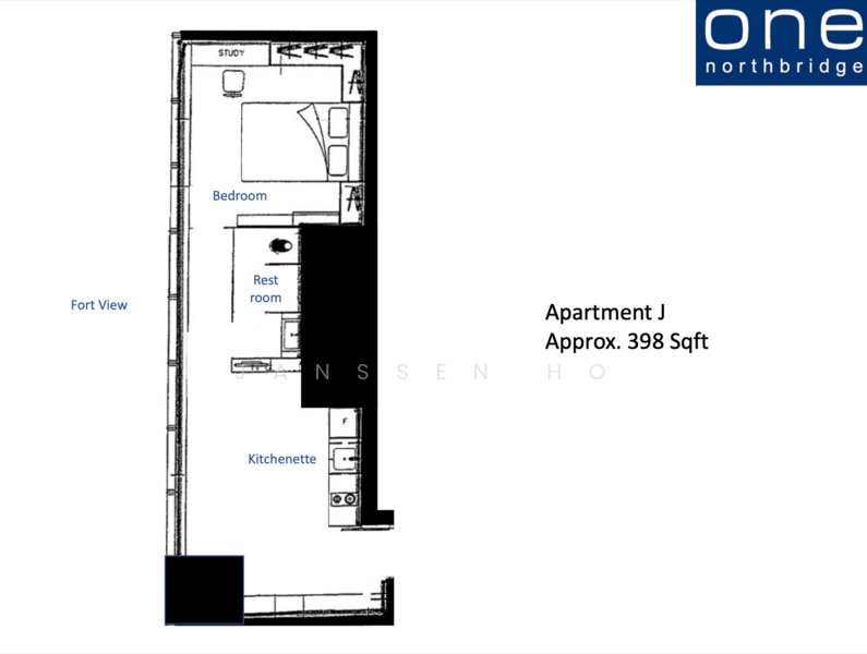 One North Bridge, 1 North Bridge Road, 1 Bedroom, 510 sqft, Apartment For Rent, by Janssen Ho, 25555193 - PropertyGuru.com.sg