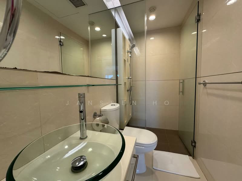 One North Bridge, 1 North Bridge Road, 1 Bedroom, 510 sqft, Apartment For Rent, by Janssen Ho, 25555193 - Bathroom - PropertyGuru.com.sg