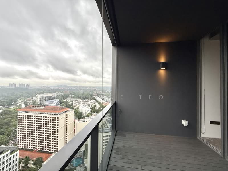 Cuscaden Reserve, 8 Cuscaden Road, 1 Bedroom, 700 sqft, Condominium For Rent, by Jasmine Teo, 25556211 - Balcony - PropertyGuru.com.sg