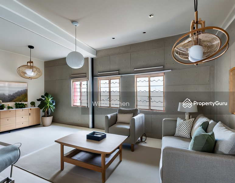 Living Room (Virtual Rendering)
