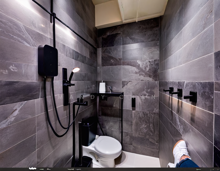 848 Sims Avenue, 848 Sims Avenue, 1,863 sqft, Shop / Shophouse For Sale, by Mandy Chan, 25559321 - Ground Floor Toilet (Artist Impression) - CommercialGuru.com.sg