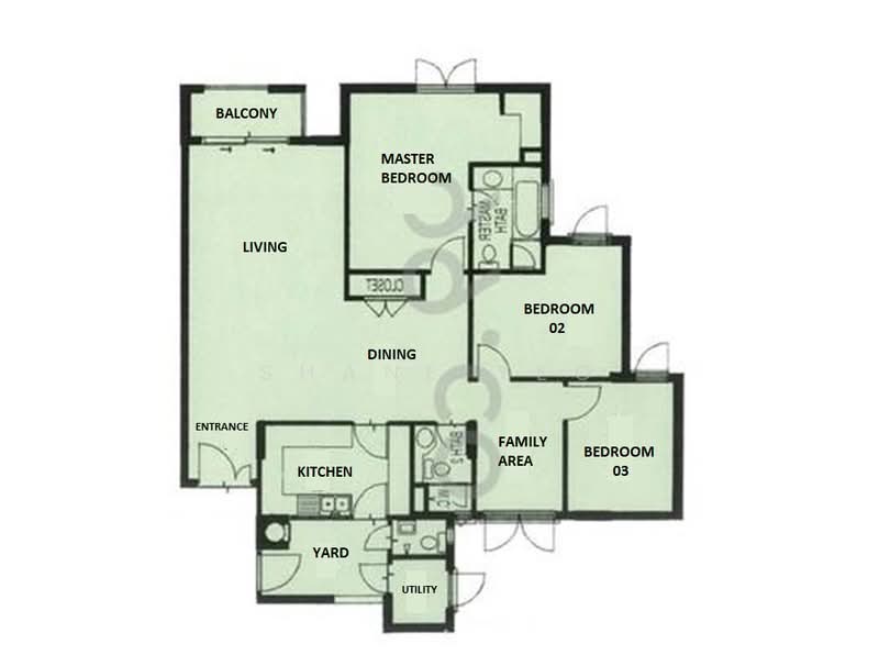 Fifth Avenue Condominium, 2 Fifth Avenue, 3 Bedrooms, 1,659 sqft, Condominium For Rent, by Shane Yeo, 25559972 - PropertyGuru.com.sg