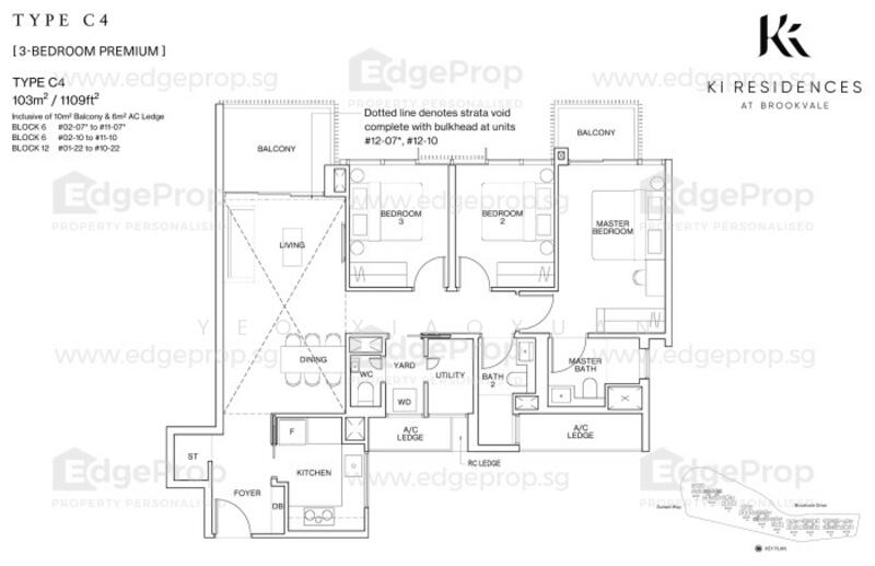 KI Residences At Brookvale, 6 Brookvale Drive, 3 Bedrooms, 1,109 sqft, Condominium For Rent, by Yeo XiaoXuan, 25560282 - PropertyGuru.com.sg