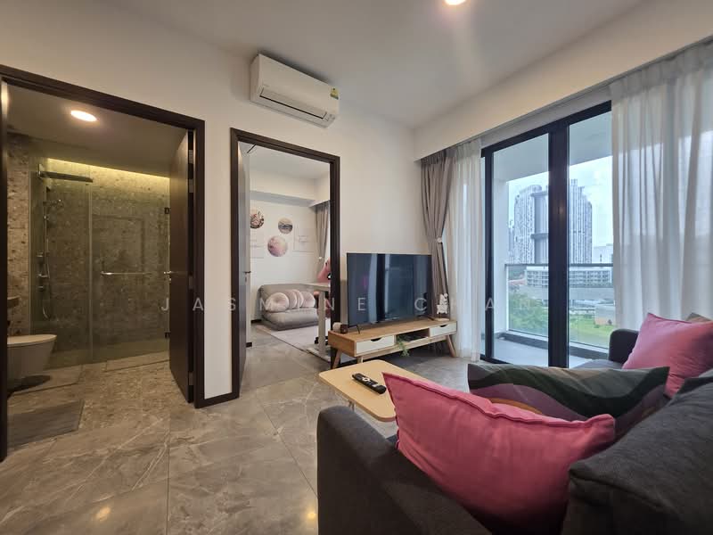 One Pearl Bank, 1 Pearl Bank, 2 Bedrooms, 700 sqft, Condominium For Sale, by Jasmine Chan, 25560395 - Living Room - PropertyGuru.com.sg
