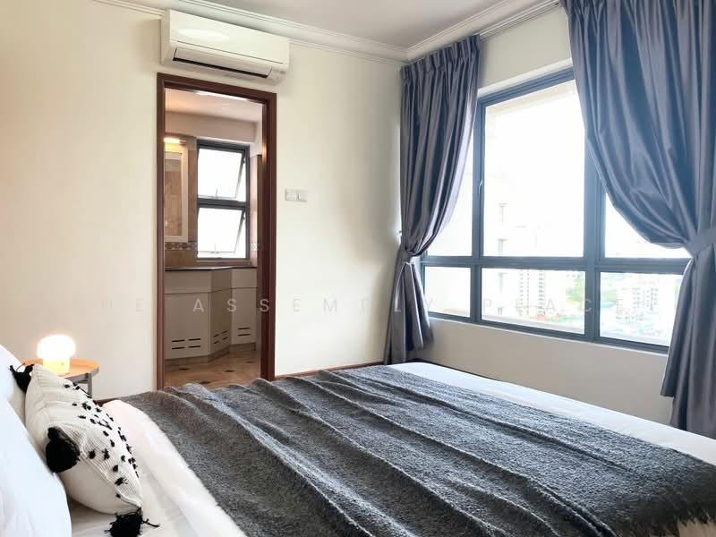 Aquarius By The Park, 1 Bedok Reservoir View, 3 Bedrooms, 1,206 sqft, Condominium For Rent, by The Assembly Place, 25561324 - Master Bedroom - PropertyGuru.com.sg