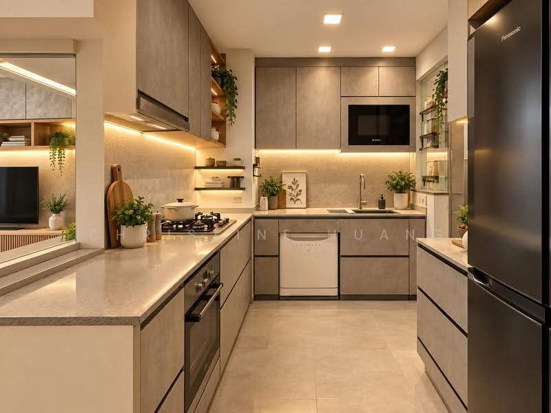Riversails, 2 Upper Serangoon Crescent, Hougang / Punggol / Sengkang, 3 Bedrooms, 1,109 sqft, Condominium For Sale, by Christine Huang, 25562572 - Kitchen - PropertyGuru.com.sg