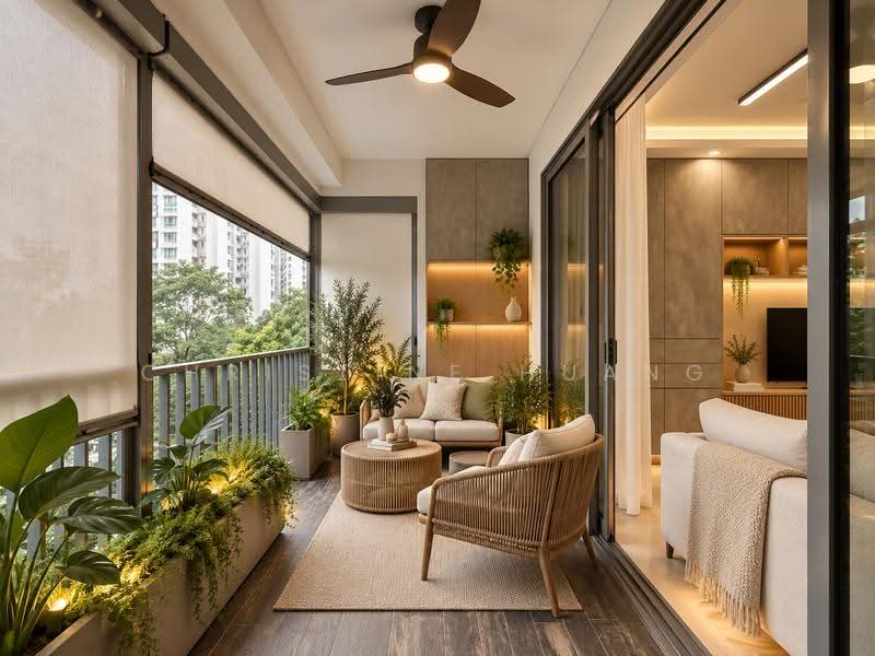 Riversails, 2 Upper Serangoon Crescent, Hougang / Punggol / Sengkang, 3 Bedrooms, 1,109 sqft, Condominium For Sale, by Christine Huang, 25562572 - Balcony - PropertyGuru.com.sg