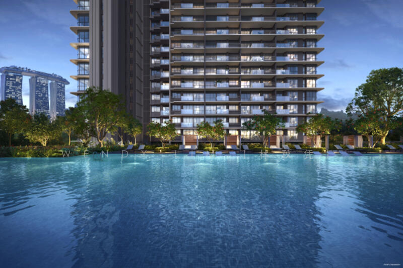 One Marina Gardens, 3 Marina Gardens Lane, 4 Bedrooms, 1,647 sqft, Apartment For Sale, by Wendy Lim (林秋凭), 25562628 - Pool - PropertyGuru.com.sg