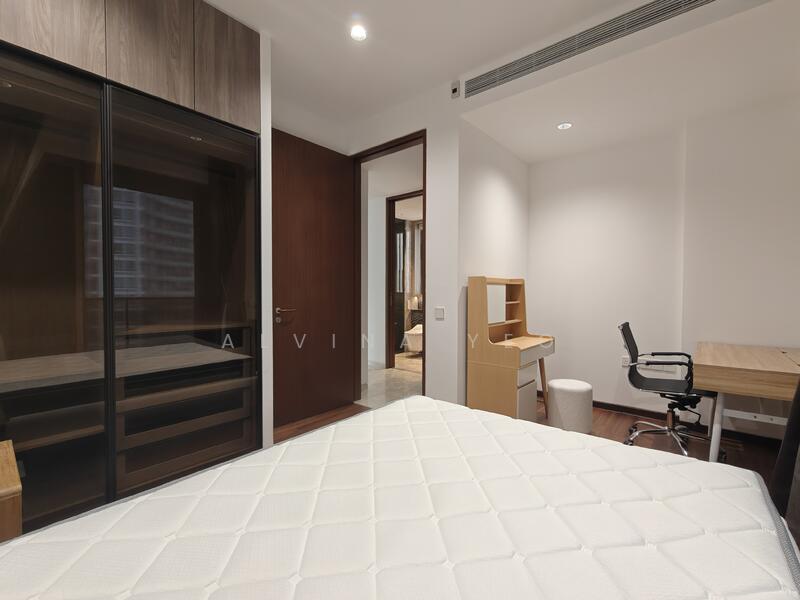 Master bedroom wardobe and study area 