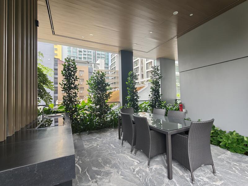 Alfresco dining space 