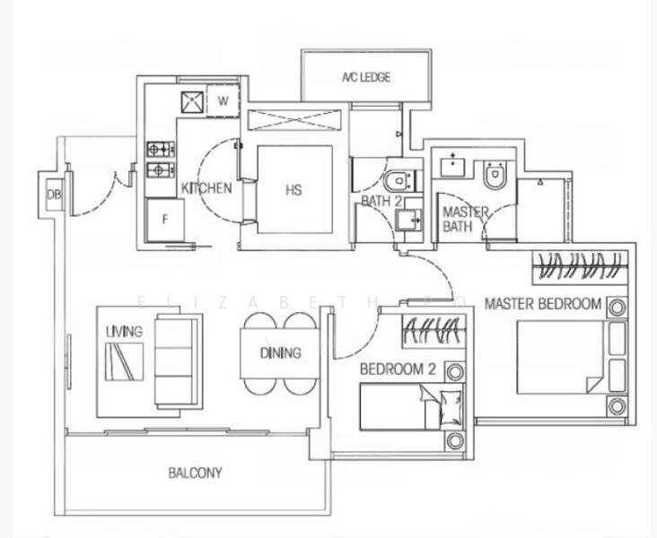 For Rent Hedges Park Condominium