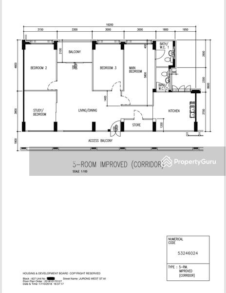 For Sale 837 Jurong West Street 81