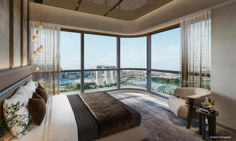 One Marina Gardens Apartment For Sale at S$ 5,222,000 | PropertyGuru Singapore - Master Bedroom