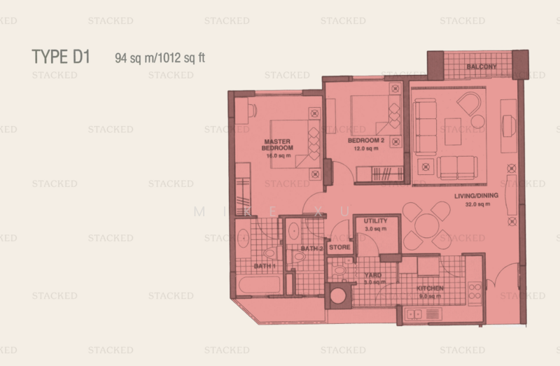 Spring Grove, 53 Grange Road, 2 Bedrooms, 1,012 sqft, Condominium For Rent, by Mike Xu, 25566912 - PropertyGuru.com.sg