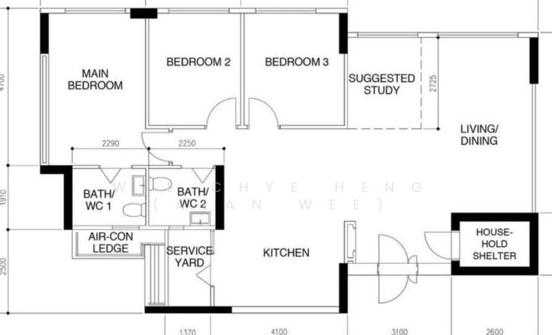 603 Yishun Street 61, 603 Yishun Street 61, 3 Bedrooms, 1,302 sqft, HDB Flat For Rent, by Wee Chye Heng (Alan Wee), 25567462 - PropertyGuru.com.sg