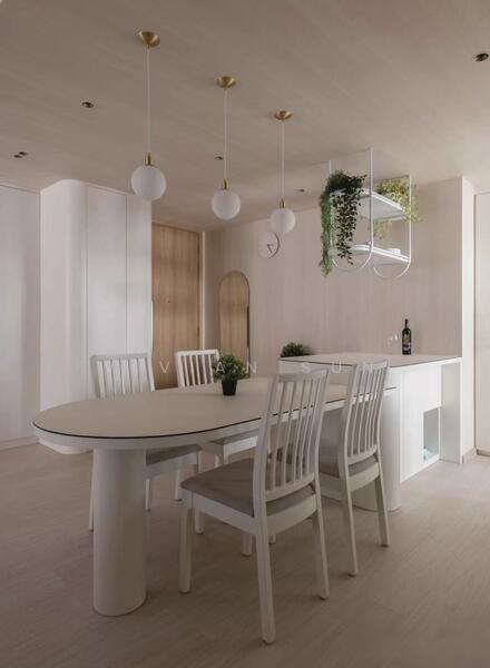 Caspian, 50 Lakeside Drive, 3 Bedrooms, 1,238 sqft, Condominium For Rent, by Vivian Sun, 25569580 - Dining Room - PropertyGuru.com.sg