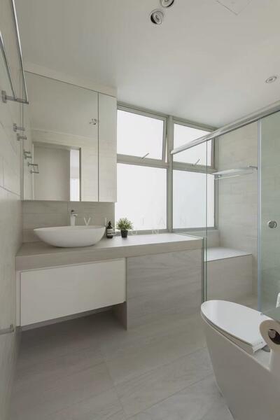 Caspian, 50 Lakeside Drive, 3 Bedrooms, 1,238 sqft, Condominium For Rent, by Vivian Sun, 25569580 - Bathroom - PropertyGuru.com.sg