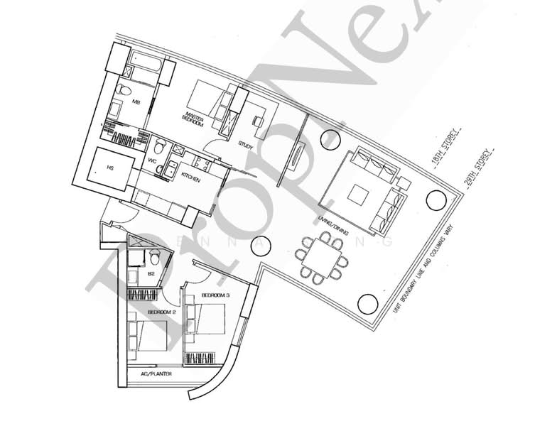 The Sail @ Marina Bay, 2 Marina Boulevard, 4 Bedrooms, 2,200 sqft, Condominium For Rent, by Wenna Song, 25569677 - PropertyGuru.com.sg