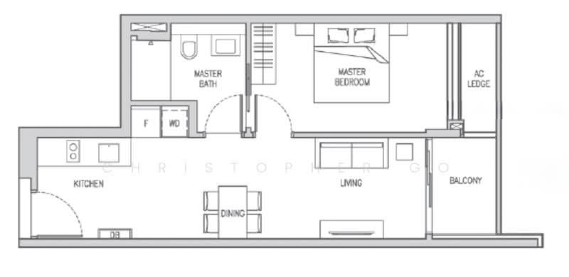 Claydence, 97 Still Road, 1 Bedroom, 614 sqft, Condominium For Sale, by Christopher Go, 25569776 - PropertyGuru.com.sg