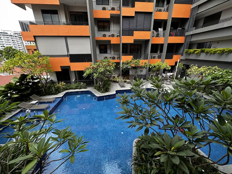 Rezi 24, 39 Lorong 24 Geylang, Eunos / Geylang / Paya Lebar, 1 Bedroom, 463 sqft, Apartment For Rent, by Heidi Chow, 25570275 - Pool - PropertyGuru.com.sg