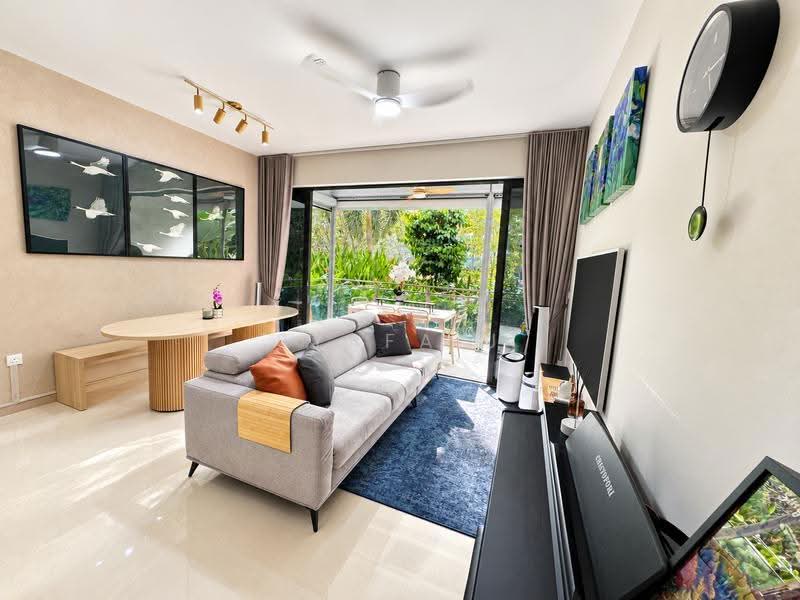 The Jovell, 27 Flora Drive, Changi Airport / Changi Village, 3 Bedrooms, 1,033 sqft, Condominium For Sale, by Syafa J, 25570374 - Living Room - PropertyGuru.com.sg