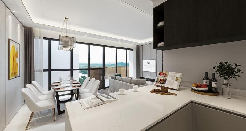 Riverfront Residences, 41 Hougang Avenue 7, Hougang / Punggol / Sengkang, 5 Bedrooms, 1,679 sqft, Condominium For Sale, by Mun Ng, 25570820 - Dining Room - PropertyGuru.com.sg