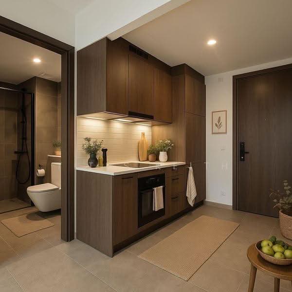 Midtown Modern, 16 Tan Quee Lan Street, 1 Bedroom, 409 sqft, Condominium For Rent, by Titus Keith, 25571825 - Kitchen - PropertyGuru.com.sg