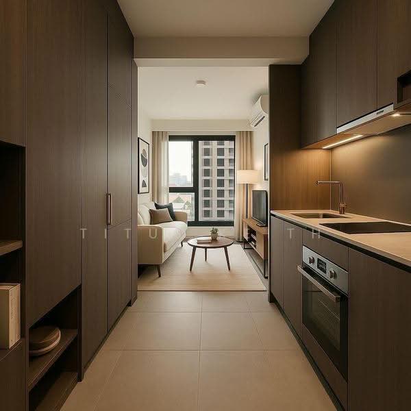 Midtown Modern, 16 Tan Quee Lan Street, 1 Bedroom, 409 sqft, Condominium For Rent, by Titus Keith, 25571825 - Living Room - PropertyGuru.com.sg