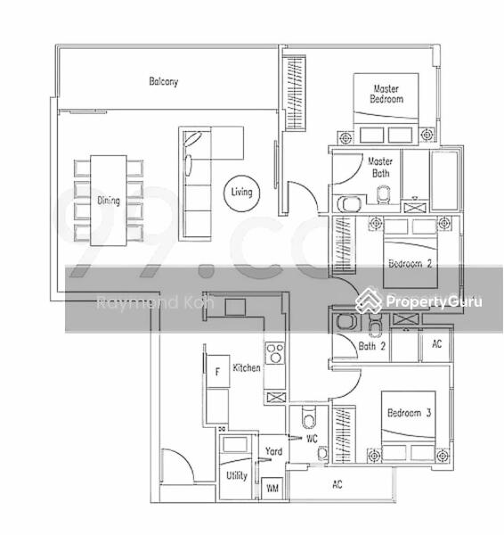 For Rent WaterScape @ Cavenagh
