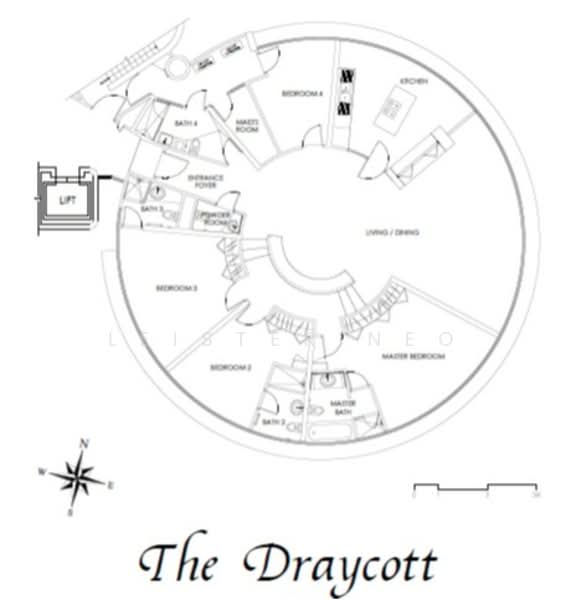 The Draycott, 50 Draycott Park, 4 Bedrooms, 2,637 sqft, Apartment For Sale, by Leister Neo, 25572326 - PropertyGuru.com.sg