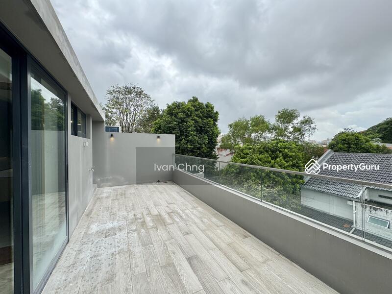 One of the Attic Bedrooms with a huge Roof Terrace