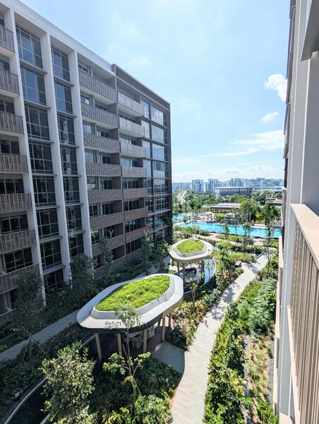 Pasir Ris 8, 10 Pasir Ris Drive 8, 2 Bedrooms, 775 sqft, Condominium For Rent, by Tay Yixian, 25573783 - View from balcony - PropertyGuru.com.sg