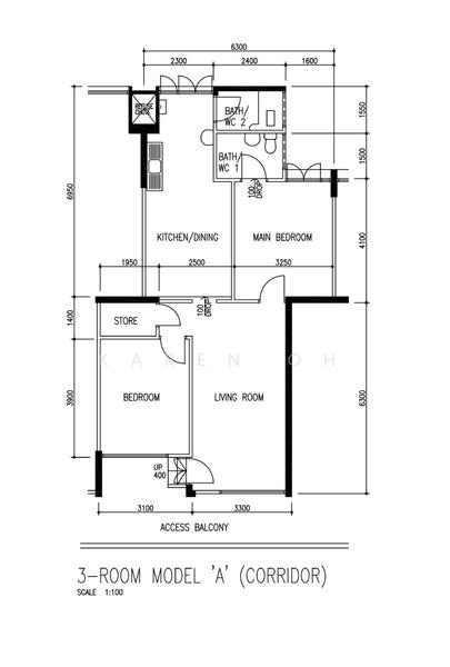 For Rent 209 Tampines Street 21