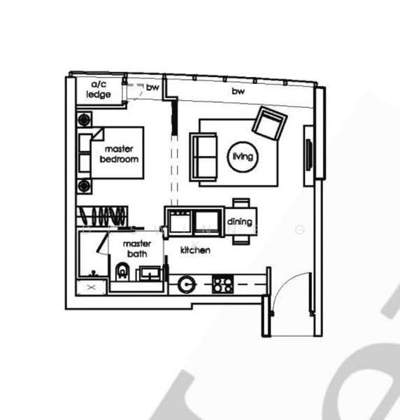 One Shenton, 1 Shenton Way, Boat Quay / Raffles Place / Marina, 1 Bedroom, 538 sqft, Condominium For Rent, by Deswinne G K, 25574342 - PropertyGuru.com.sg