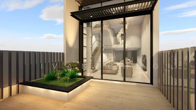 For Sale - ⭐⭐LANDED7772 @ Convenient Location Brand New 3 Storey Terrace | Siglap MRT