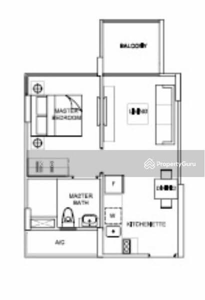 La Fiesta, 58 Sengkang Square, 1 Bedroom, 452 sqft, Condominium For Rent, by Karen Lim, 25575003 - PropertyGuru.com.sg