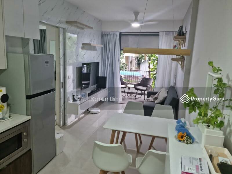 La Fiesta, 58 Sengkang Square, 1 Bedroom, 452 sqft, Condominium For Rent, by Karen Lim, 25575003 - Living Room - PropertyGuru.com.sg