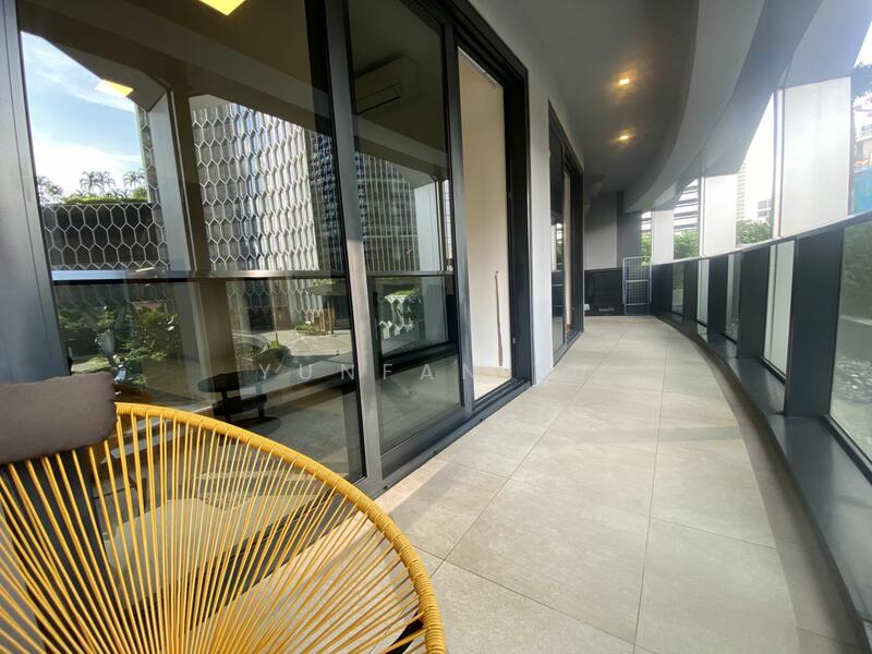 DUO Residences, 1 Fraser Street, 1 Bedroom, 740 sqft, Apartment For Rent, by Yunfan Lu, 25576250 - Balcony - PropertyGuru.com.sg