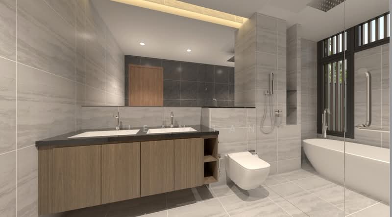 Modern Living in Siglap at its Finest – Brand New Pair of Semi Detached, Fidelio/ Carmen/ Aida/Siglap, 6 Bedrooms, 6,800 sqft, Semi-Detached House For Sale, by Jean Tan, 25576688 - Bathroom - PropertyGuru.com.sg