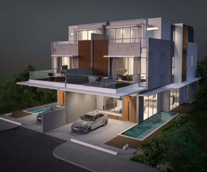 Modern Living in Siglap at its Finest – Brand New Pair of Semi Detached, Fidelio/ Carmen/ Aida/Siglap, 6 Bedrooms, 6,800 sqft, Semi-Detached House For Sale, by Jean Tan, 25576688 - Exterior - PropertyGuru.com.sg
