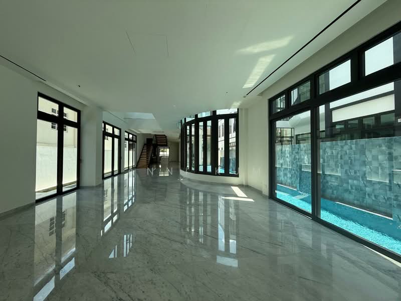 New luxury bungalow with lift and gorgeous pool Broadrick vicinity, Broadrick Road, 6 Bedrooms, 9,256 sqft, Detached House For Rent, by Anni Kum 甘岸霓, 25577332 - Living Room - PropertyGuru.com.sg