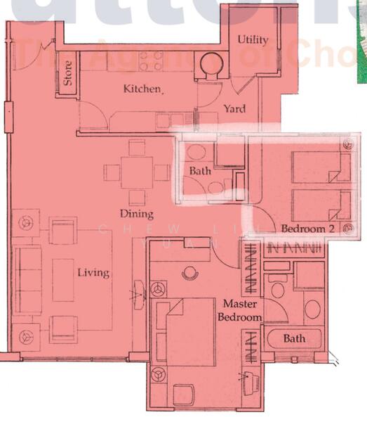 Castle Green, 481 Yio Chu Kang Road, Room Rental, 200 sqft, Condominium For Rent, by Chew Lih Yuan, 25577601 - PropertyGuru.com.sg