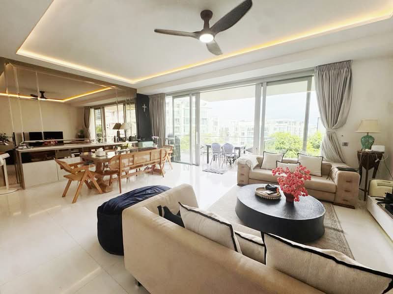Reflections at Keppel Bay, 1 Keppel Bay View, 3 Bedrooms, 1,830 sqft, Condominium For Sale, by Desmond Liew, 25577625 - Living Room - PropertyGuru.com.sg