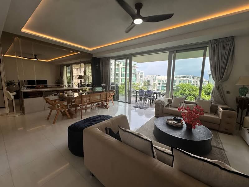 Reflections at Keppel Bay, 1 Keppel Bay View, 3 Bedrooms, 1,830 sqft, Condominium For Sale, by Desmond Liew, 25577625 - Living Room - PropertyGuru.com.sg