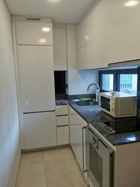 Robinson Suites, 50 Robinson Road, 2 Bedrooms, 603 sqft, Condominium For Rent, by Alicia Chua, 25577658 - Kitchen - PropertyGuru.com.sg