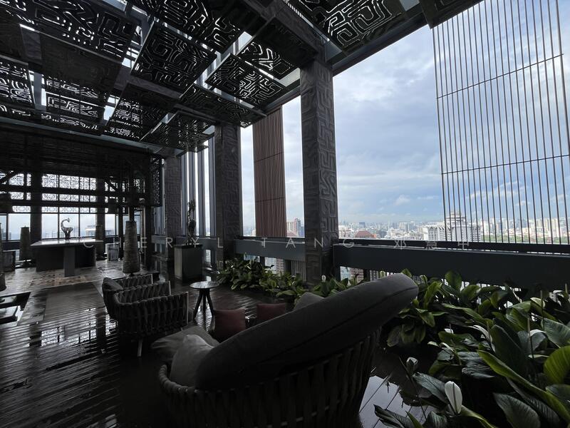 OUE Twin Peaks, 33 Leonie Hill Road, 1 Bedroom, 547 sqft, Condominium For Rent, by Cheryl Tang 邓慧中, 25578175 - Balcony - PropertyGuru.com.sg