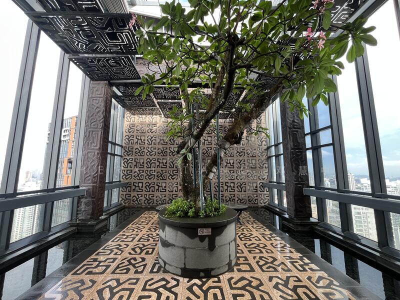 OUE Twin Peaks, 33 Leonie Hill Road, 1 Bedroom, 547 sqft, Condominium For Rent, by Cheryl Tang 邓慧中, 25578175 - Balcony - PropertyGuru.com.sg