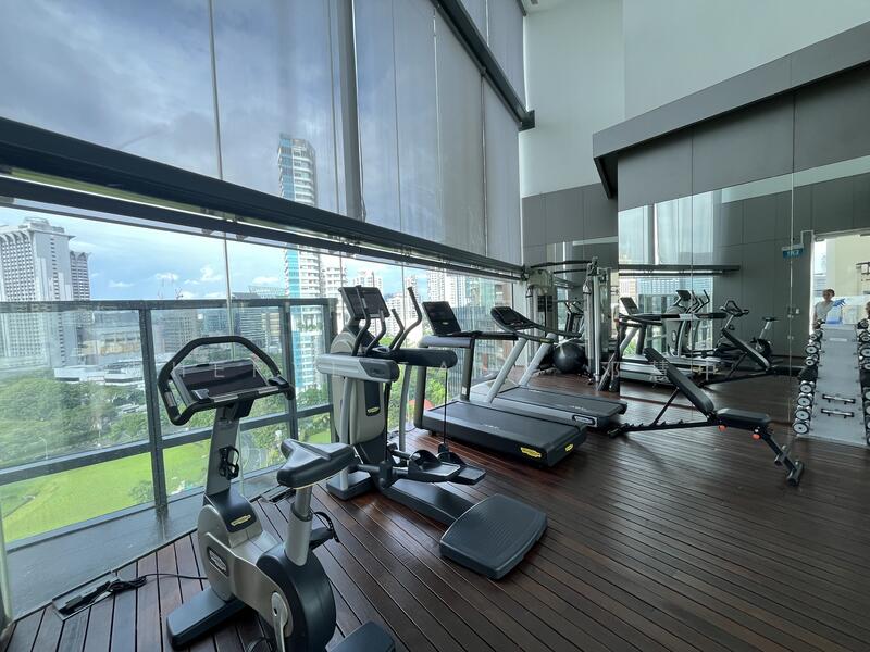OUE Twin Peaks, 33 Leonie Hill Road, 1 Bedroom, 547 sqft, Condominium For Rent, by Cheryl Tang 邓慧中, 25578175 - Gym - PropertyGuru.com.sg